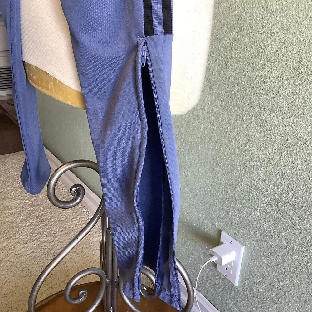 Adidas Prime Blue Stripped Sweat Pants Size XS - Picture 3 of 5